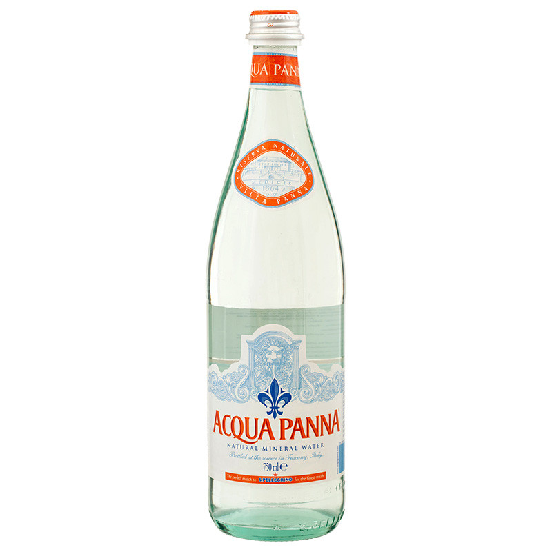 อควาปานน่าน้ำแร่ธรรมชาติ 750มล. Acqua Panna Natural Mineral Water 750ml. [หมายเลขบาร์โค้ด 8002270018