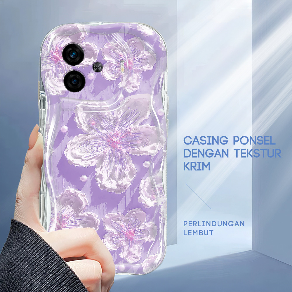 ปลอก Hp สําหรับ VIVO iQOO Z9 5G กรณี Kesing ปกป้องโทรศัพท์ C6-3350 NY