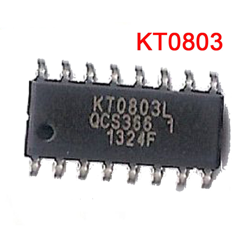 HT-1 ชิ้น/ล็อต KT0803L KT0803 SOP 16 ชิปเปิดตัวสเตอริโอ FM