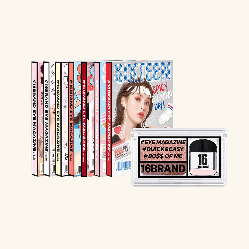 CHOUSUNGAH 16 BRAND iMagazine Eyeshadow Palette 2g