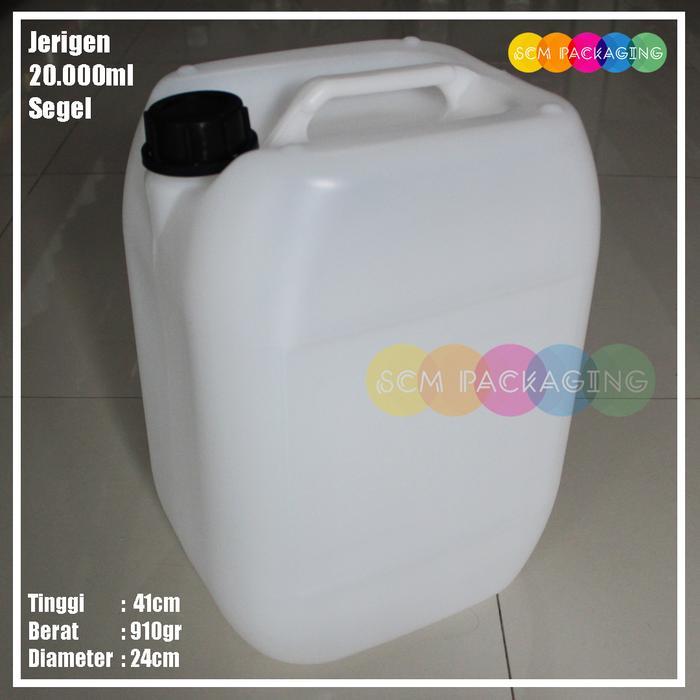 NEWs Jerry Can jerry can พลาสติก jerry can 20000ml 20 ลิตร hdpe ซีลใหม่