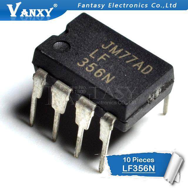 10 ชิ้น LF356N DIP8 LF356 DIP 356N DIP-8 IC ใหม่และต้นฉบับ