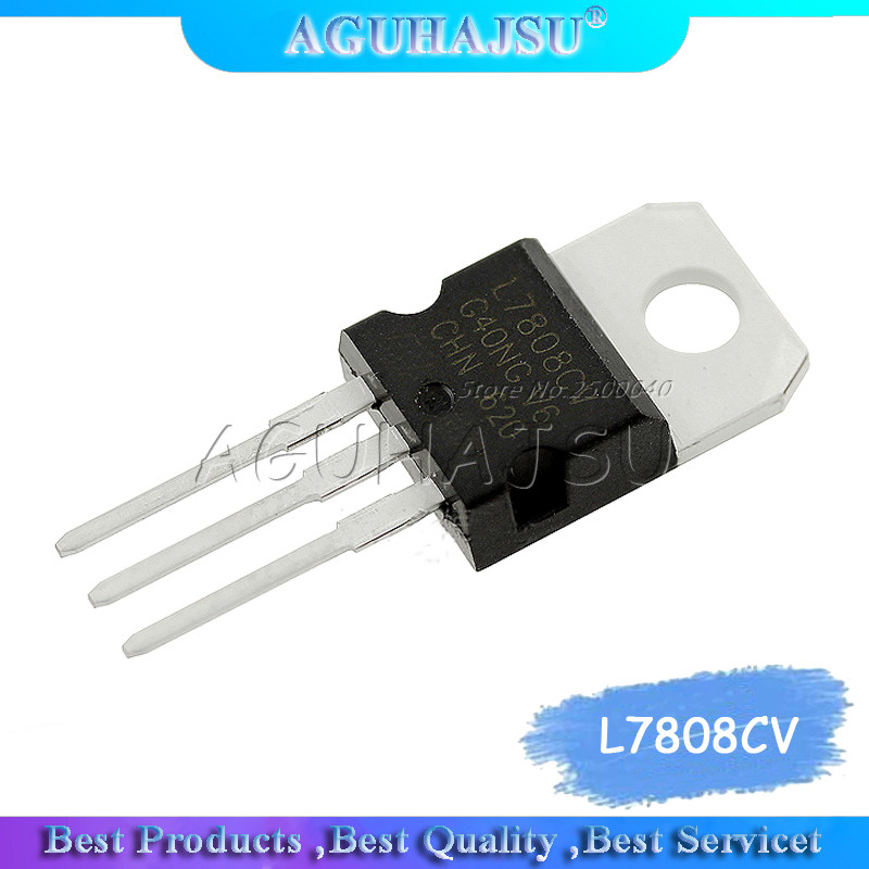 HT-10PCS L7808CV TO220 L7808 ถึง 220 7808 LM7808 MC7808 IC ใหม่และต้นฉบับ