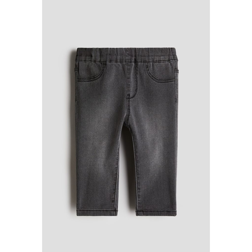 กางเกงยีนส์เดนิม jegging เลกกิ้ง สีเทาเข้ม baby HM H&M_สินค้าแท้แท้
