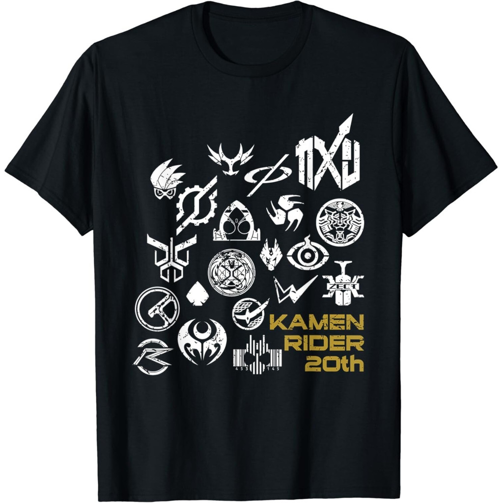 Kamen Rider Zi-O & Heisei Rider Insignia เสื้อยืดผู้ชาย