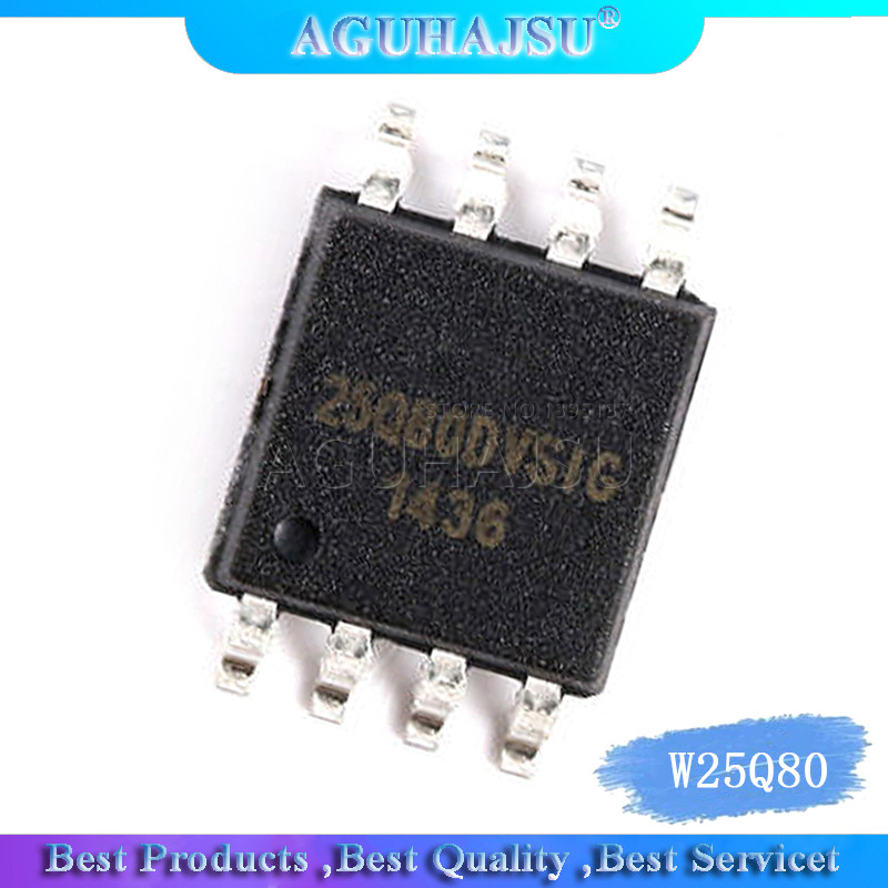 10PCS W25Q80BVSIG SOP 8 W25Q80 SOP W25Q80BVSIG SOP8 SMD 25Q80BVSIG