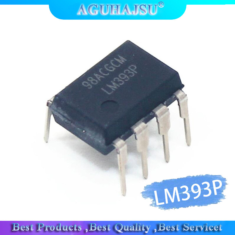 10PCS LM393P DIP8 LM393 DIP LM393N 393 DIP 8 ใหม่และต้นฉบับ IC