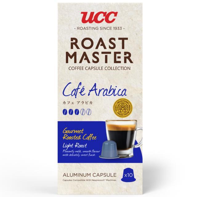 🎅🏻 ยูซีซีโรสต์มาสเตอร์คาเฟ่อาราบิก้าแคปซูล 52กรัม [8852999822093] 🎄 UCC Roast Master Cafe Arabica Ca