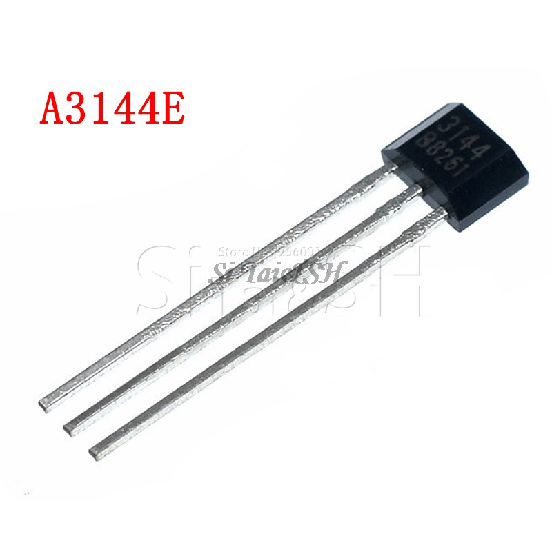 HT-10PCS A3144E A3144 TO92 ถึง 92 3144 Hall Effect Sensor ทรานซิสเตอร์ใหม่เดิม
