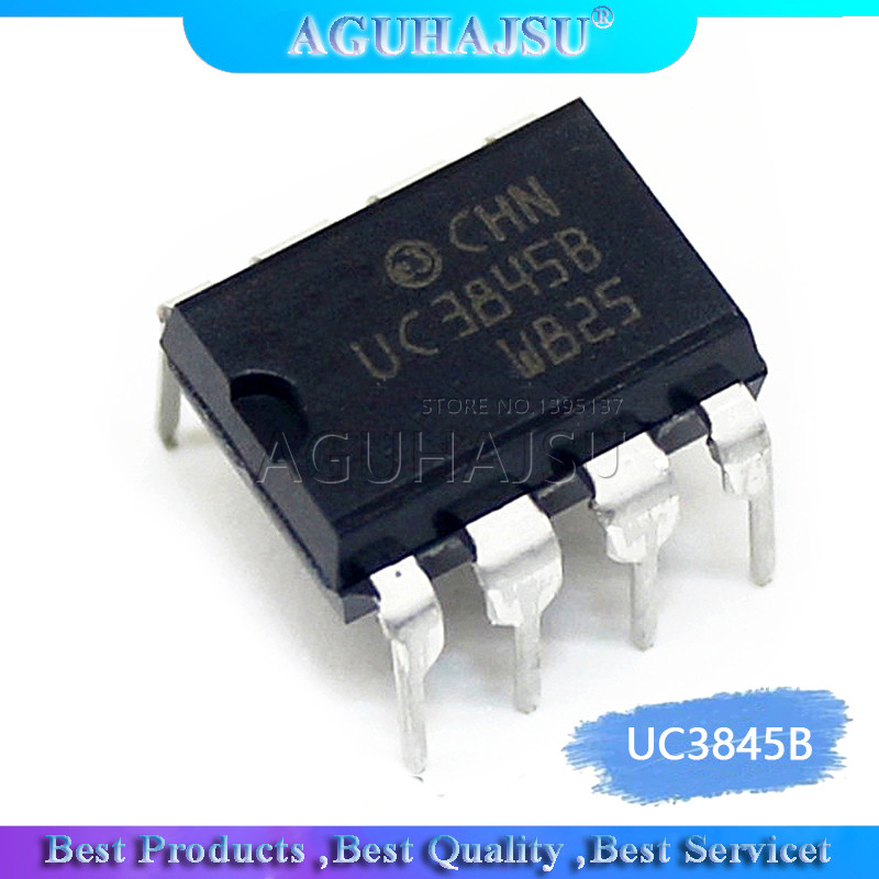 10PCS UC3845B DIP 8 UC3845A DIP8 UC3845AN UC3845BN UC3845 DIP ใหม่และต้นฉบับ IC