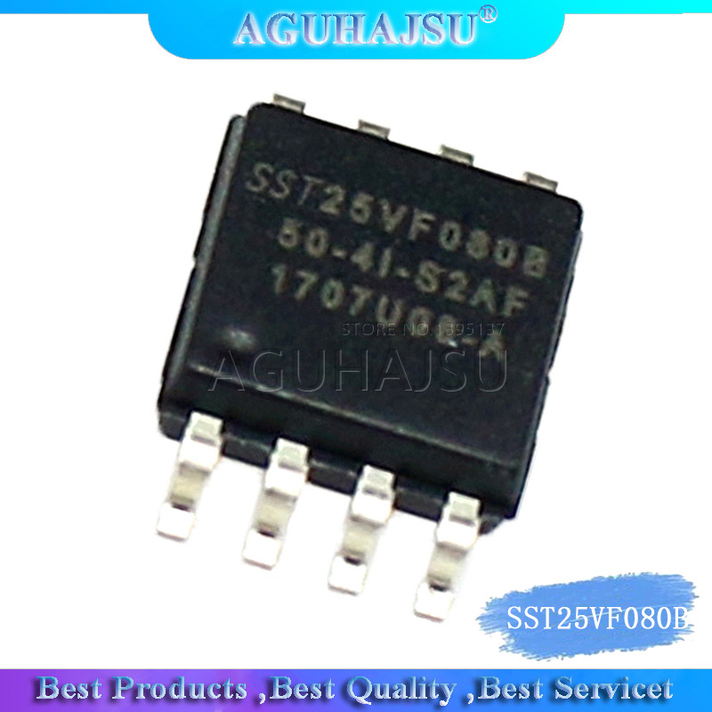 1pcs SST25VF080B 50 4C S2AF SST25VF080B 25VF080B SOP 8 ชิปหน่วยความจําเดิม
