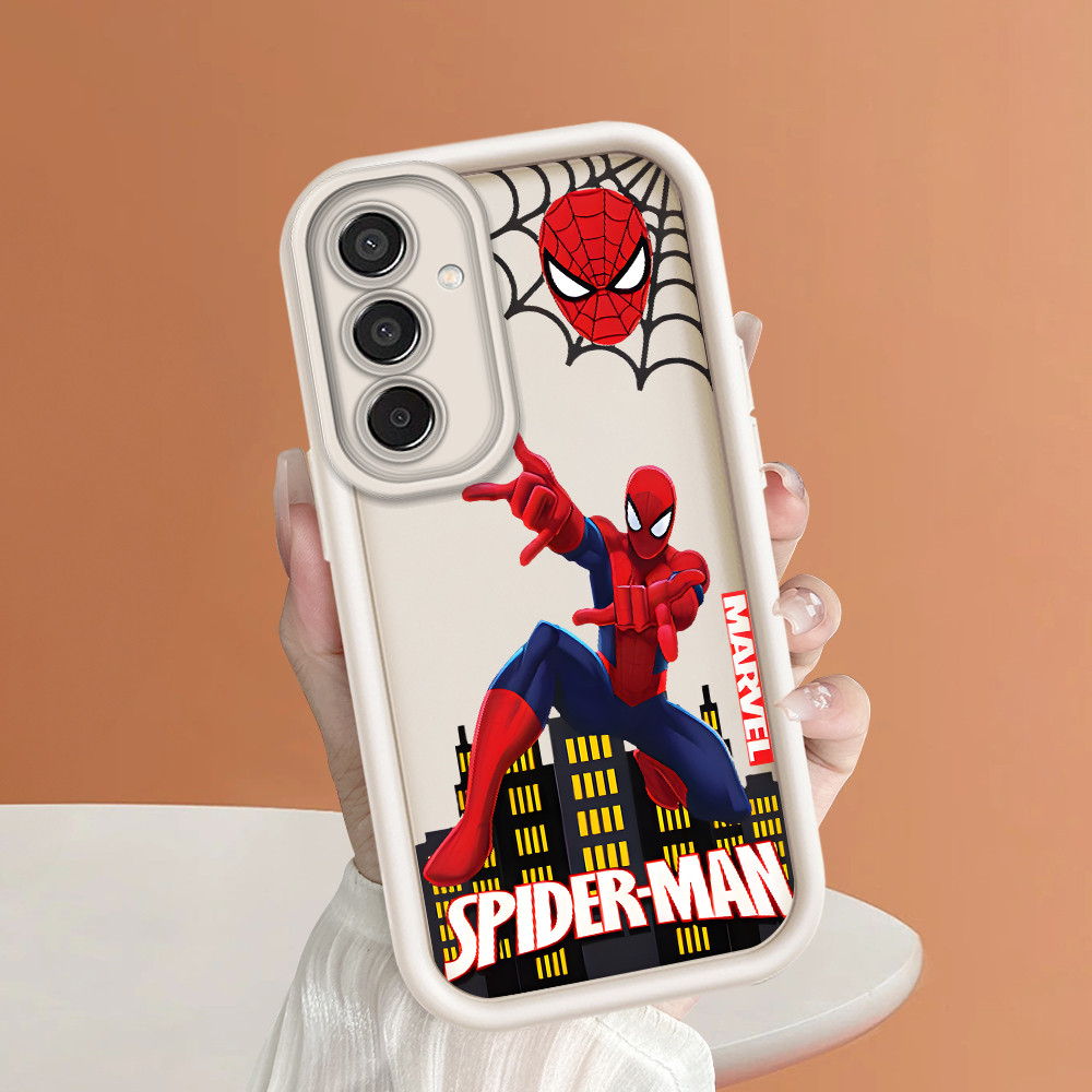 HP เข้ากันได้กับ Samsung Galaxy M15 F15 5G เคสปกป้องโทรศัพท์ TY DLJ C8-3271 Spider Man