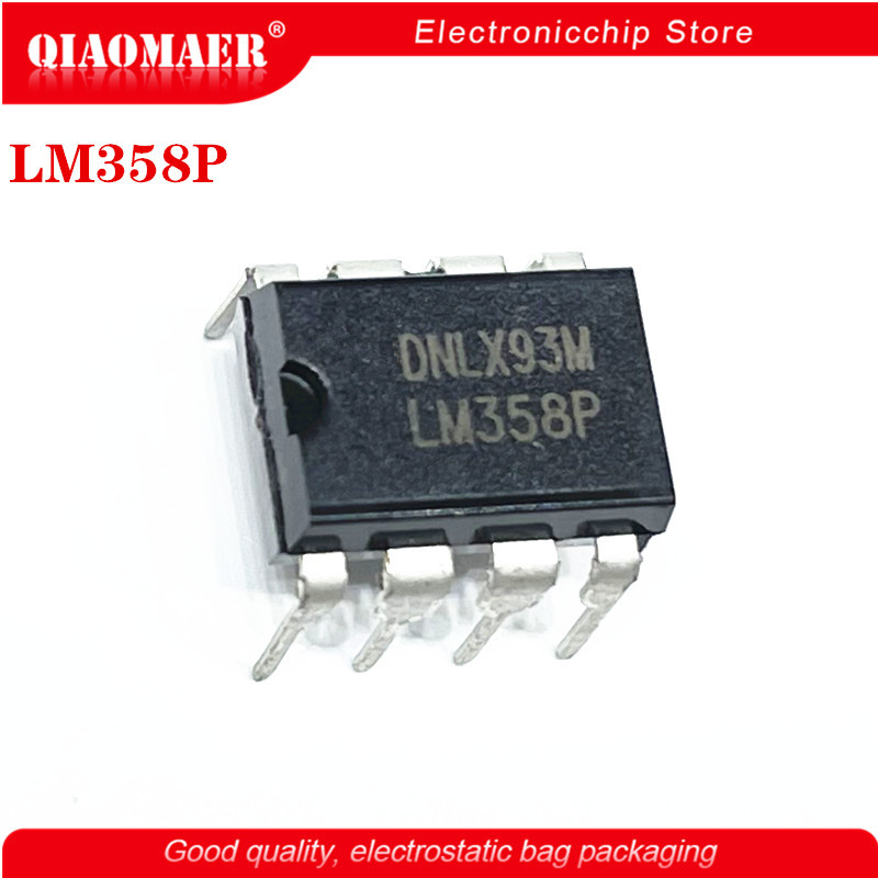 10 ชิ้น/ล็อต LM358P LM358 358P DIP8 วงจรรวม