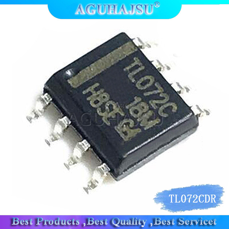 10PCS TL072CDR SOP8 TL072C SOP TL072 SMD 072CDR SOP 8 TL072CDT TL072C