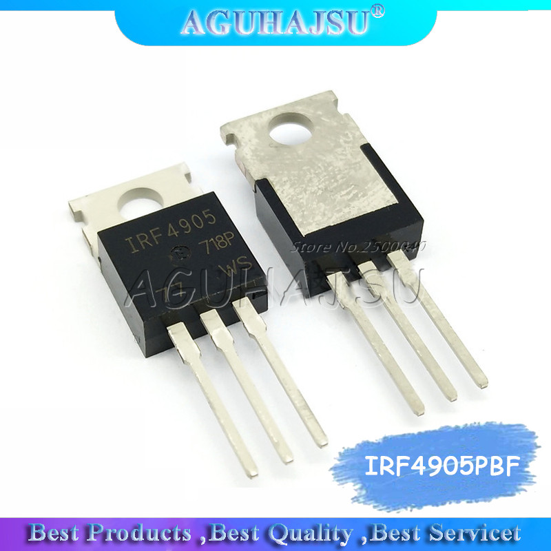 HT-10pcs IRF4905PBF TO220 IRF4905 TO 220 IRF4905P Power MOSFET ใหม่และต้นฉบับ