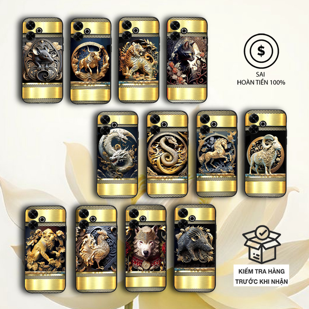 Redmi 13 Redmi 12 12r Turbo 3 5G Redmi Note 13R Redmi 13r 13C 5G ยืดหยุ่นกรณี 12 feng shui zodiac สั