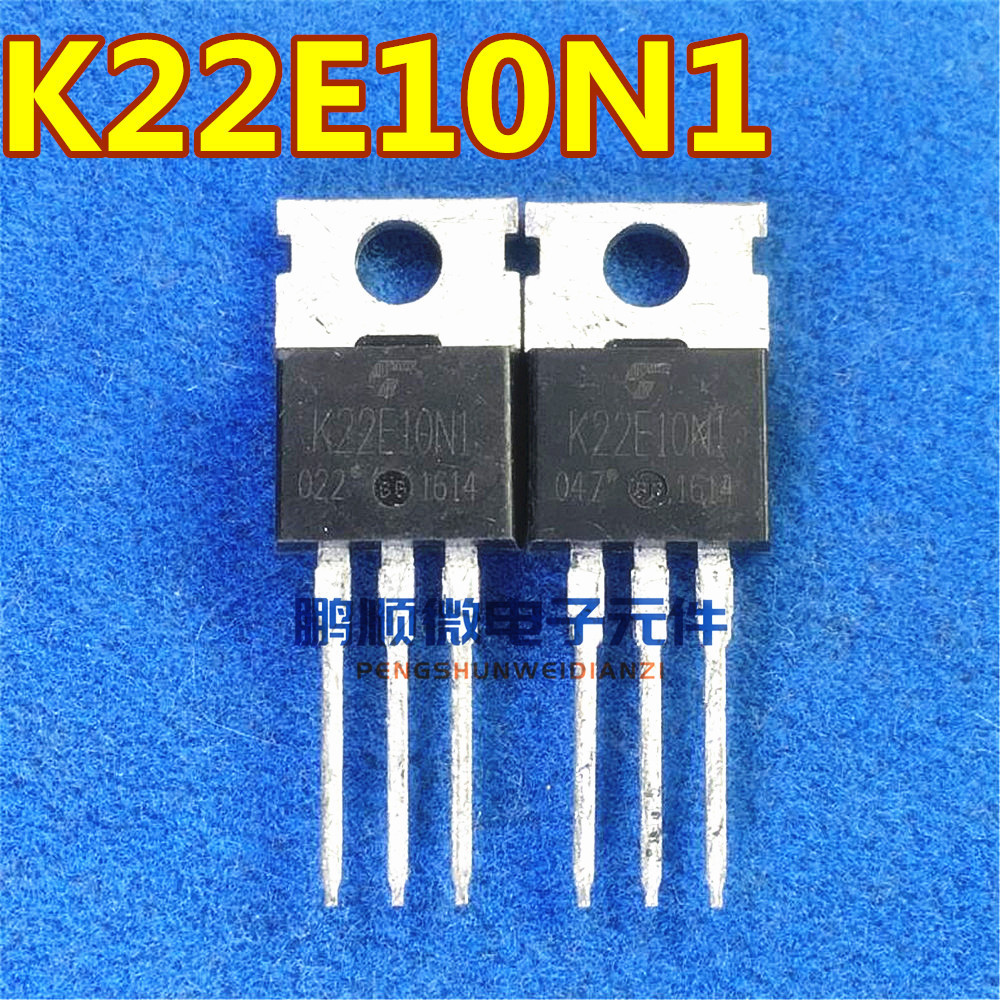 10 ชิ้น/In-Line TK22E10N1 K22E10N1 52A/100V N-Channel MOS Pipe Field Effect Tube