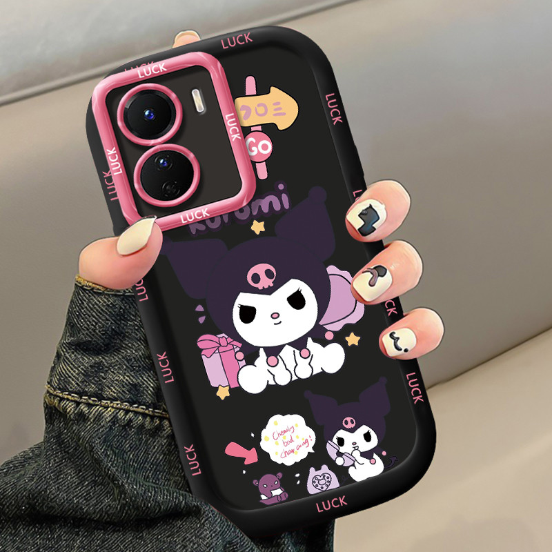 เคสสำหรับ VIVO Y16 Y35 5G Y56 5G Y02s เคสโทรศัพท์กระต่ายซิลิโคนกันกระแทก