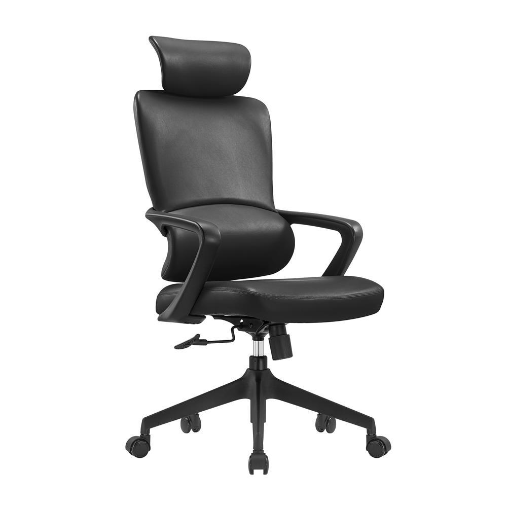 [จัดส่งพร้อมประกอบ] HomePro เก้าอี้สำนักงาน  ADEN A660-10 สีดำ แบรนด์ FURDINI