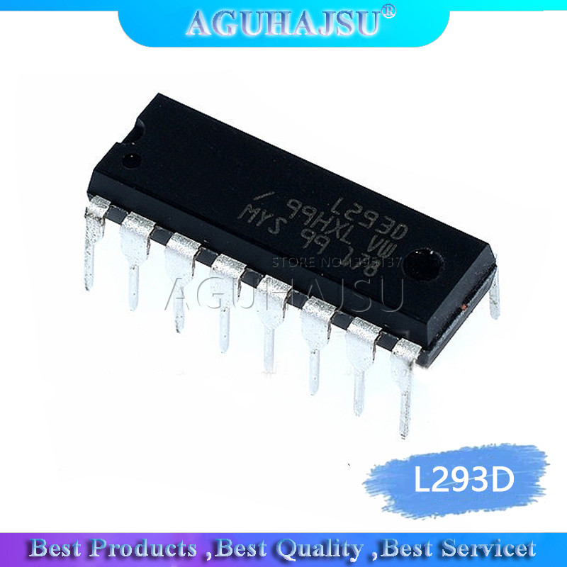 5PCS L293D DIP16 L293 DIP 293D DIP 16 IC ใหม่และต้นฉบับ