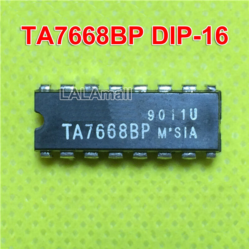 2 ชิ้น TA7668BP DIP-16 TA 7668BP DIP16 Dual-channel Preamplifier Circuit IC