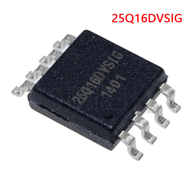 HT-10 ชิ้น/ล็อต W25Q16DVSSIG W25Q16DVSIG 25Q16DVSIG 25Q16 SOP 8