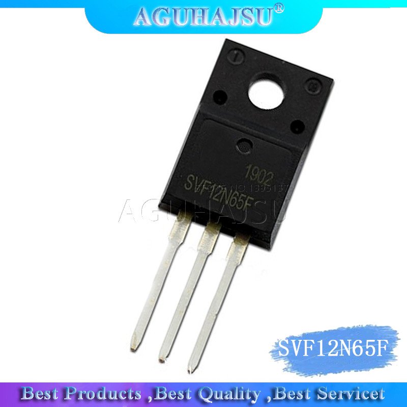 5 ชิ้น/ล็อต SVF12N65F SVF12N65 12N65 12A 650V ถึง 220F ใหม่เดิม