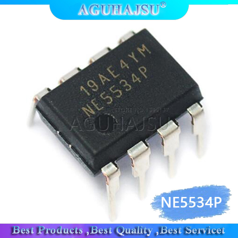 10PCS NE5534P DIP8 NE5534 DIP 5534P IC ใหม่และต้นฉบับ