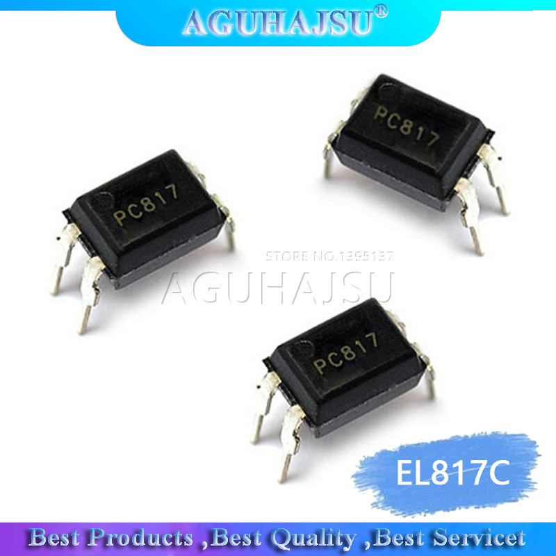 50PCS EL817C DIP4 EL817 C DIP PC817C 817C EL817 817 ใหม่และต้นฉบับ IC