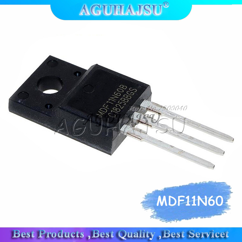 HT-10PCS MDF11N60 11N60 ถึง 220F TO220 MDF11N60TH ใหม่เดิม
