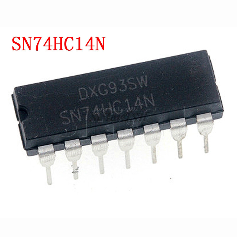 10PCS SN74HC14N DIP 14 SN74HC14 DIP 74HC14N DIP14 74HC14 ใหม่และต้นฉบับ IC