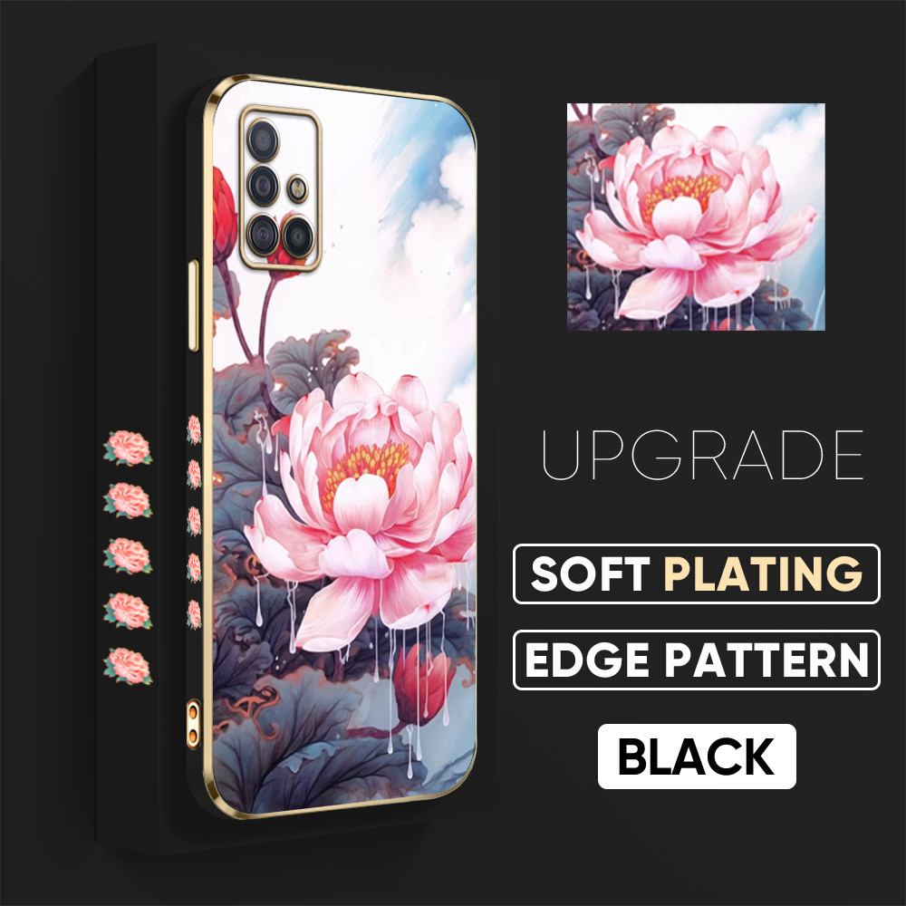 ปลอก Hp สําหรับใช้งานร่วมกับ Samsung Galaxy A51 เคส Kesing ปกป้องโทรศัพท์ A6-2179 DD