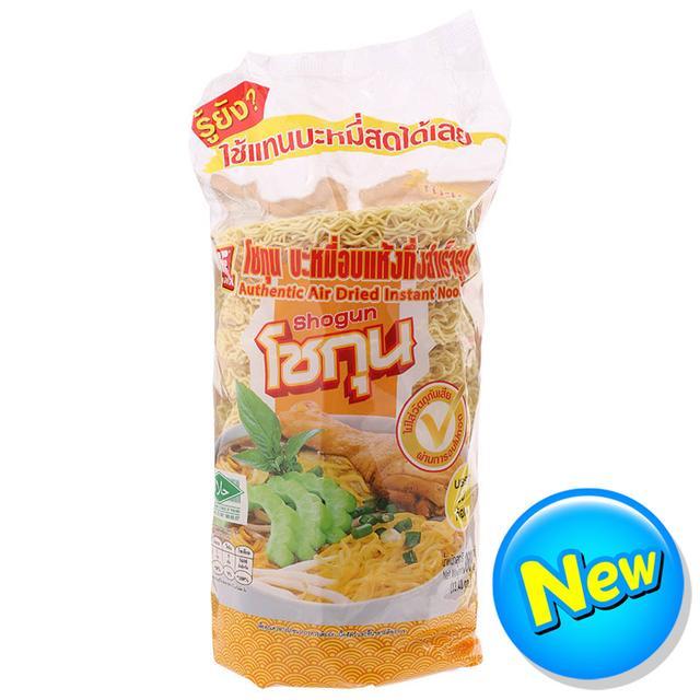 🍀  เอฟเอฟโชกุนบะหมี่อบแห้งกึ่งสำเร็จรูป 380กรัม 🌱 FF Authentic Air Dried  Instant Noodle 380g. [8850