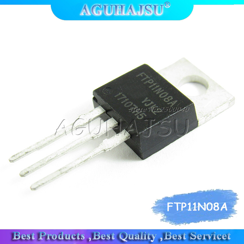 HT-10 ชิ้น FTP11N08A FTP11N08 FTP11N07N FTP11N06C ถึง 220 100A 75V ทรานซิสเตอร์ MOSFET