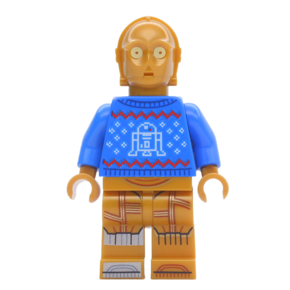 Ploybrick |instock| C-3PO Christmas Sweater | Star Wars