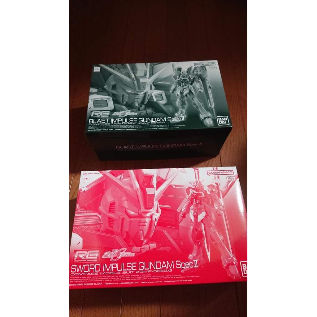 【Direct from Japan】RG Sword Impulse Gundam Spec II บลาสต์ Impulse Gundam Spec II【Japan Exclusive】