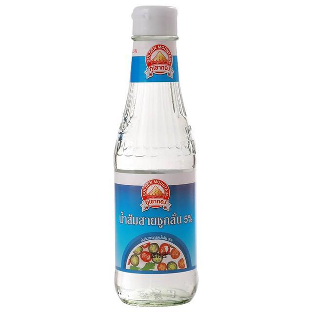 🎅🏻 ภูเขาทองน้ำส้มสายชูกลั่น5เปอร์เซ็นต์ 200มล. [8851954102119] 🎄 Golden Mountain Distilled Vinegar 5