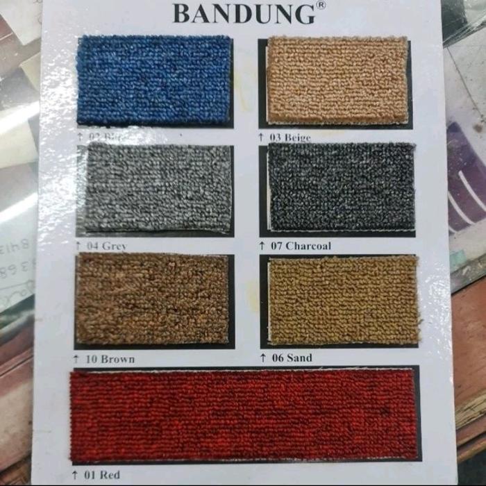 NEWs PLAIN CARPET ROLL 5 MM THICK 4 MTR กว้าง