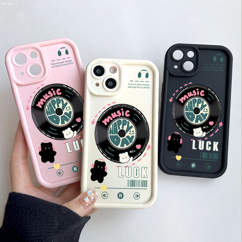 เคสนิ่ม For OPPO Reno 13 13F 12 12F 11 10 8 8T 7 7Z 6 6Z 5 4 4F Pro Plus 4G 5G เคสโทรศัพท์ เคสออปโป้ TPU Phone Case GS