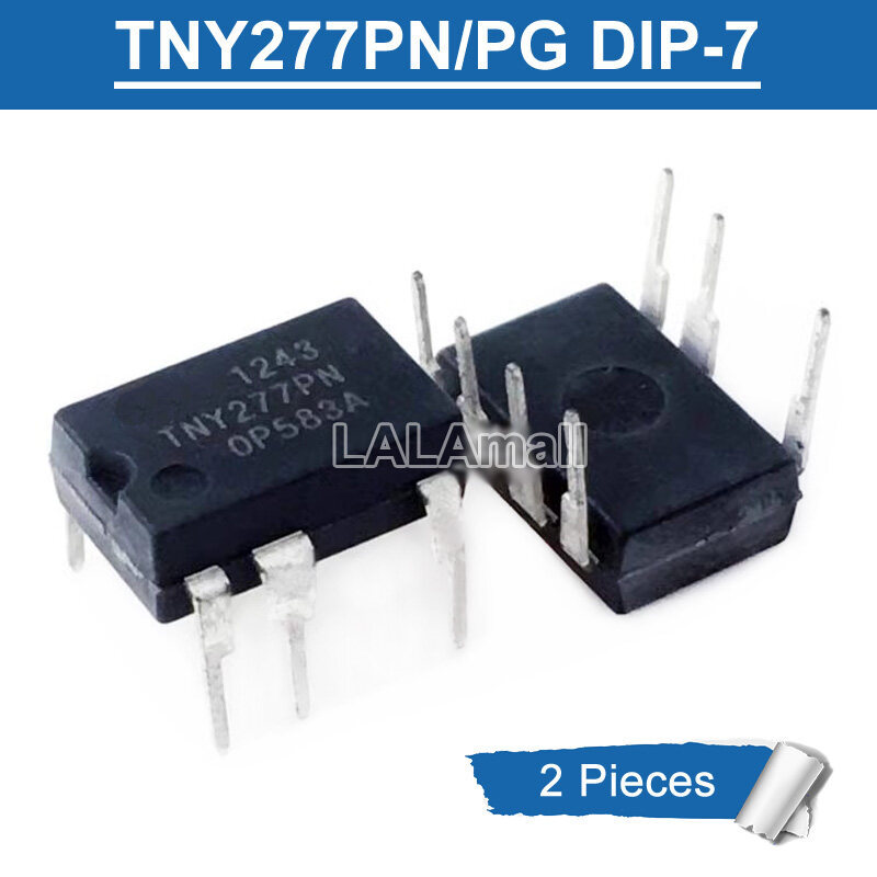 2 ชิ้น TNY277PN = TNY277PG DIP-7 TNY 277 PN PG TNY277P DIP7 DIP Power Management ชิป IC ใหม่เดิม