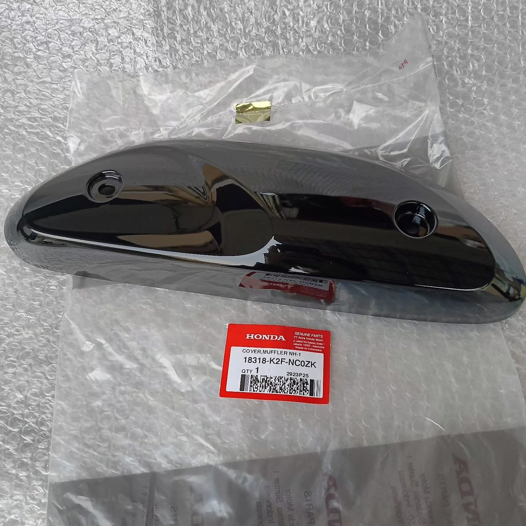 Scoopy Fi K2Fp สีดําท่อไอเสีย AHM 18318-K2F-NC0ZK Bz0102