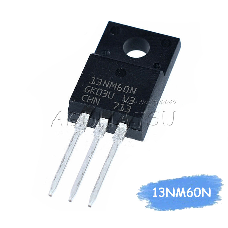 HT-10PCS STF13NM60N TO 220F 13NM60N TO220F 13NM60 MOSFET N CH 600V 13A ใหม่เดิม