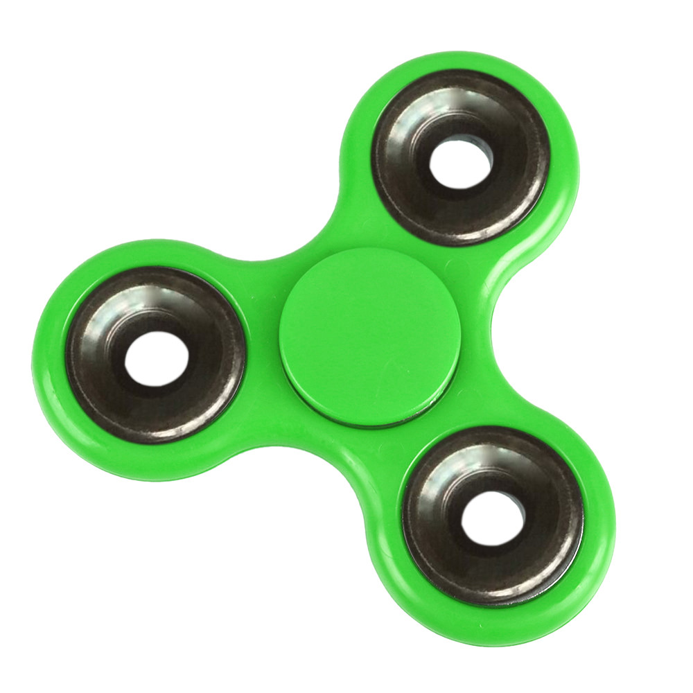 [คลังสินค้าพร้อม] Tri Triangle Fidget Hand Finger Spin Spinner Widget Focus EDC Pocket Desktoy ของขว