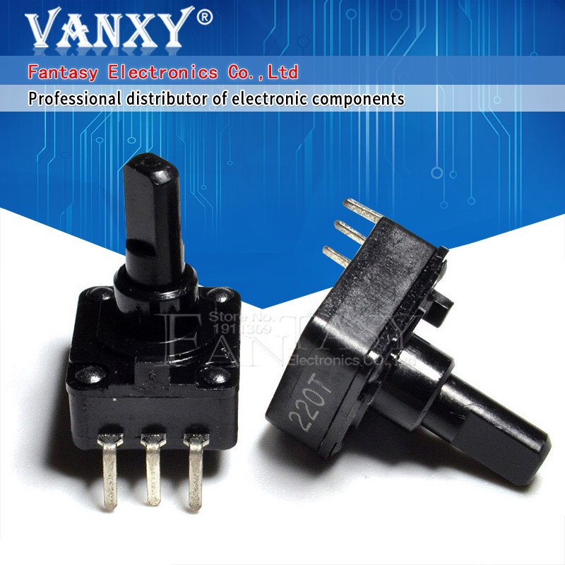 2 ชิ้น RC เครื่องบินรีโมทคอนโทรล rocker potentiometers 5K เพลา 10 มม. XV09411N1OFF