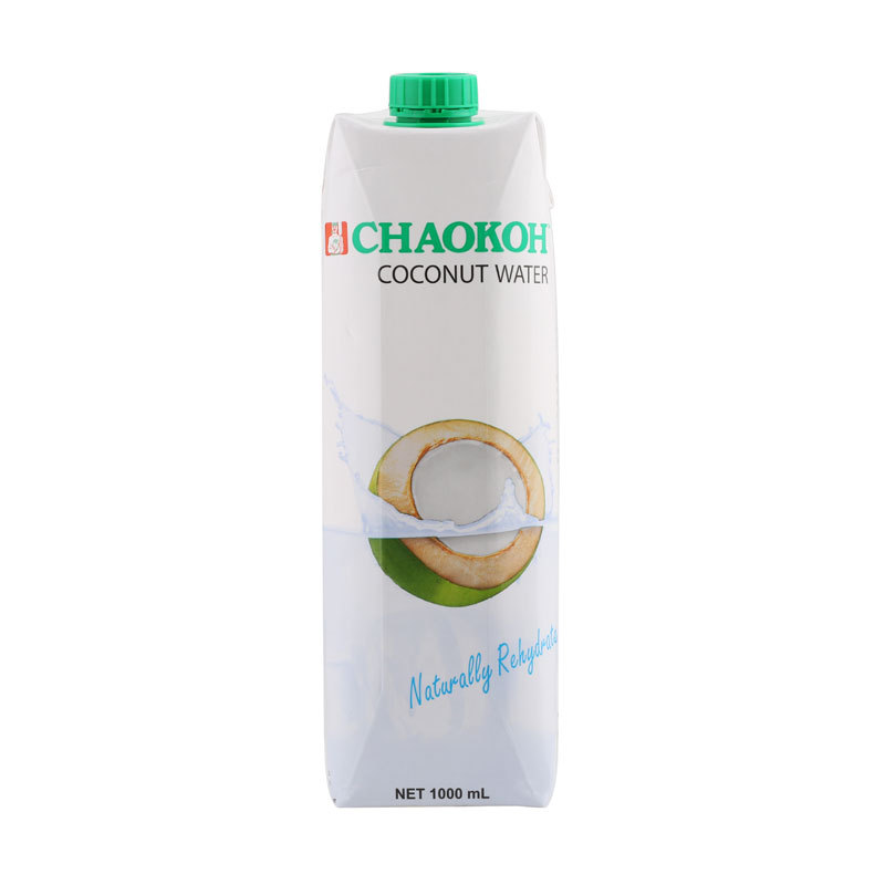 ชาวเกาะน้ำมะพร้าว 100เปอร์เซ็น 1ลิตร Chaokoh Coconut Water 100percent 1ltr. [หมายเลขบาร์โค้ด 8850367