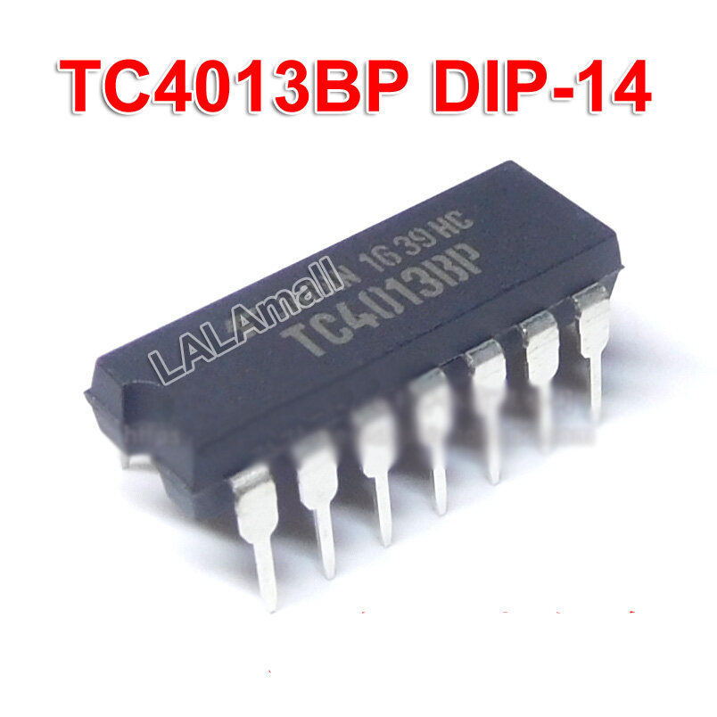 5 ชิ้น Original TC4013BP DIP-14 Dual D-type Trigger Chip IC ใหม่