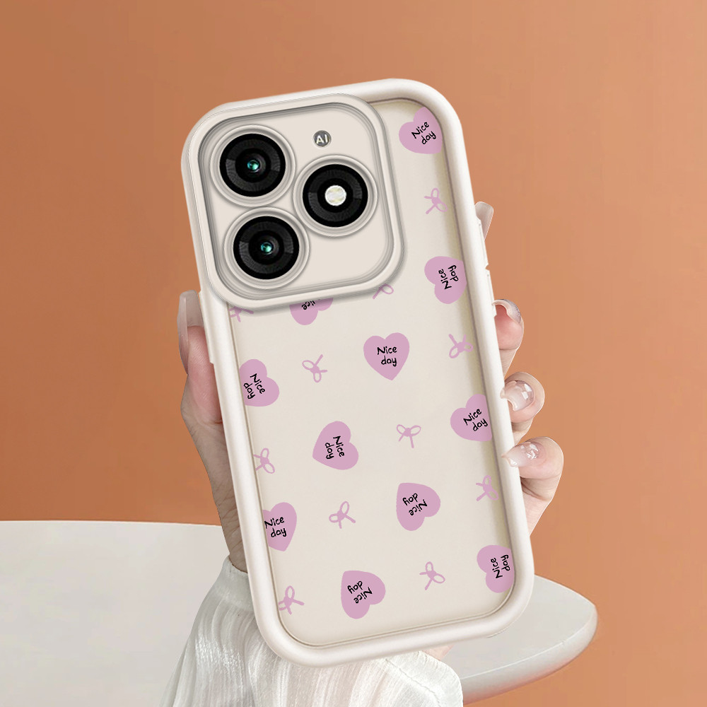 Casing Hp For Itel A70 Case Kesing Protect Phone TY DLJ C8-3421 ดอกไม้