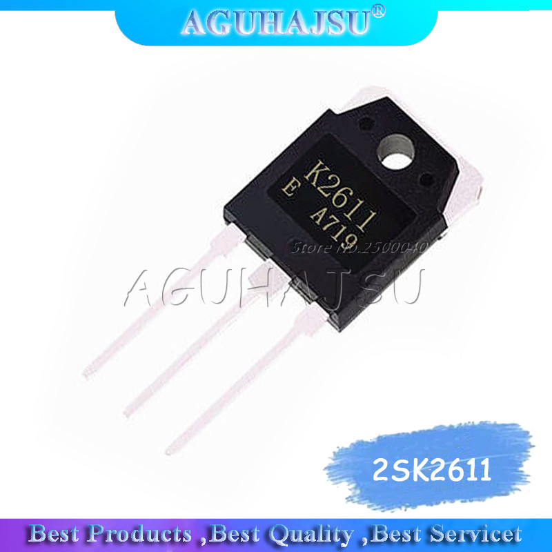 HT-5PCS 2SK2611 ถึง 247 K2611 TO247 ทรานซิสเตอร์ MOS FET ใหม่