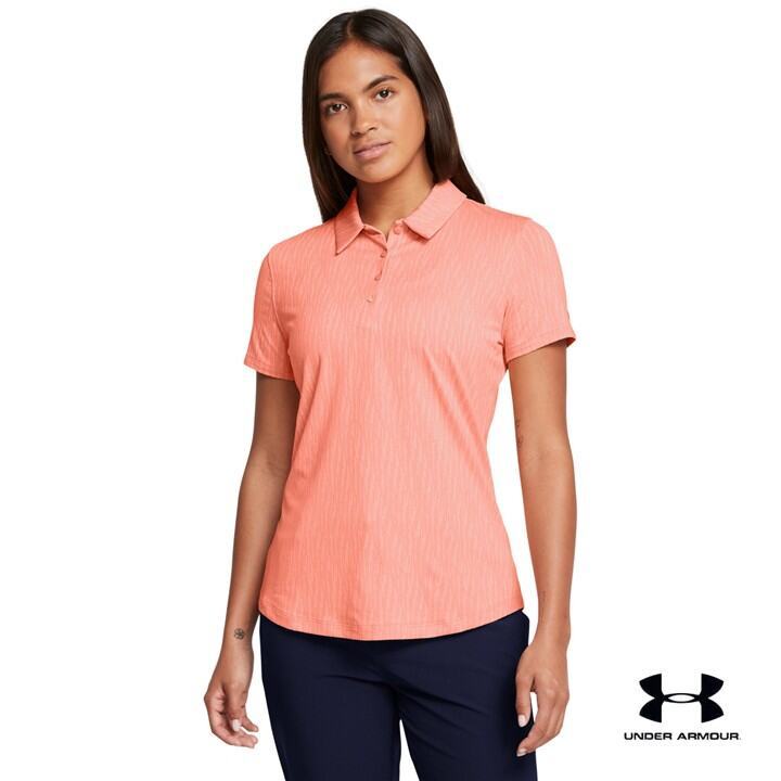 Under Armour เสื้อโปโล UA Playoff 3.0 Digi Jacquard สำหรับผู้หญิง