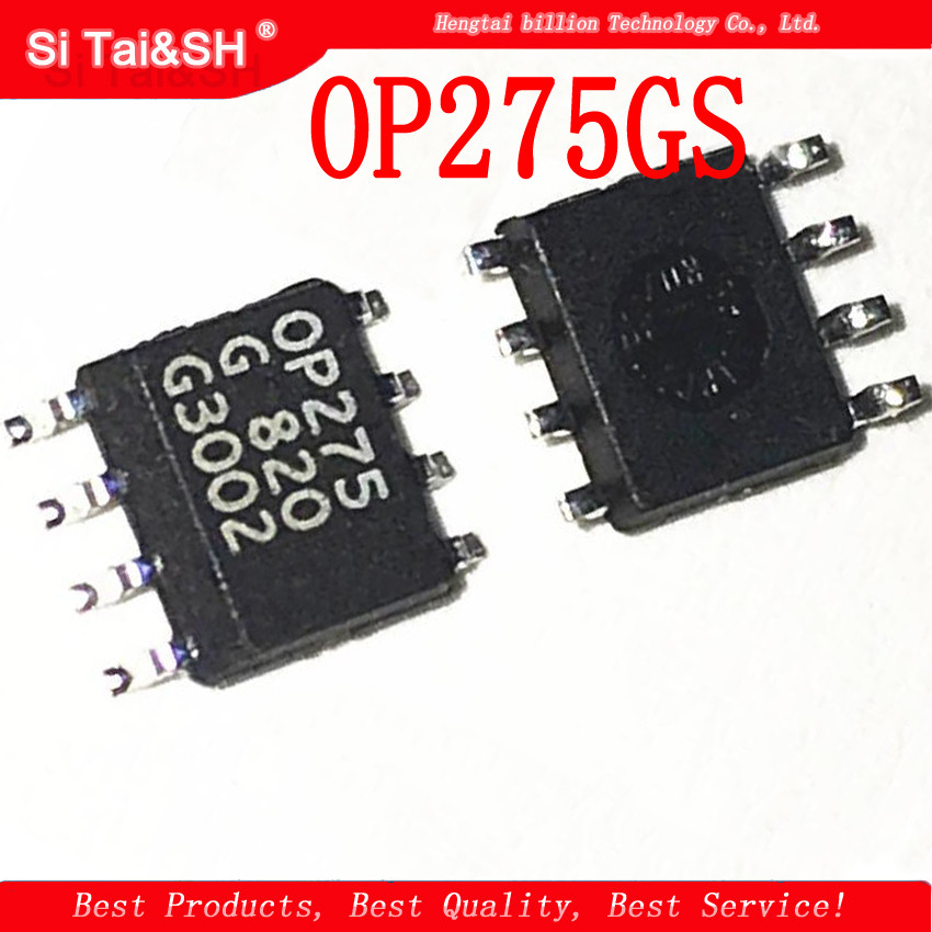 5 ชิ้น OP275GS OP275G OP275 SOP 8 เครื่องขยายเสียงปฏิบัติการใหม่เดิม